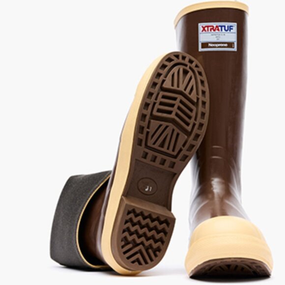 XTRATUF Legacy 15 in Steel Toe Boot Men\'s Size 6 Brown Waterproof NWT main image 5